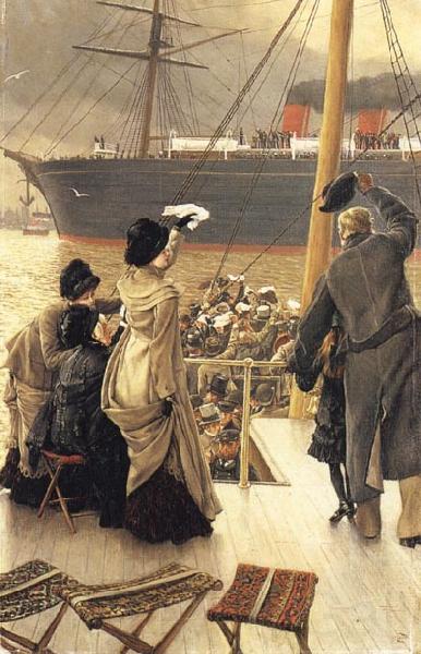 James Tissot Good-bye-On the Mersey